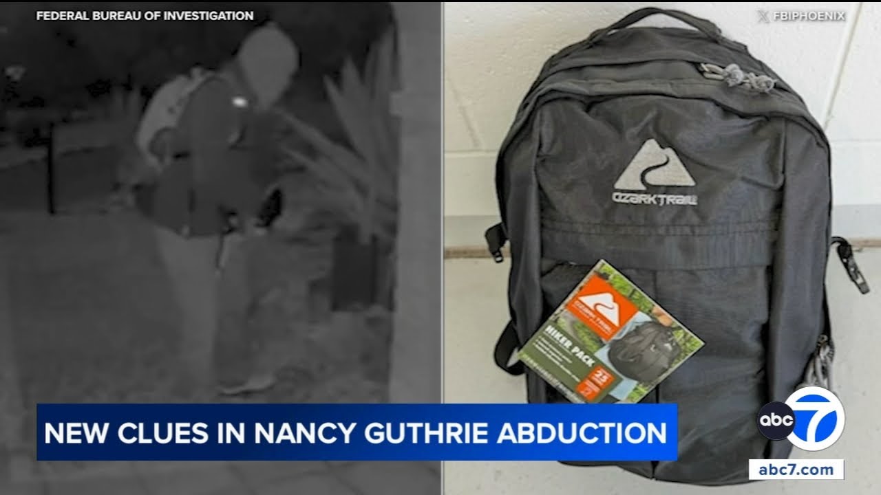 FBI releases description of suspect in Nancy Guthrie kidnapping