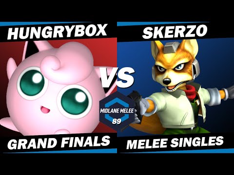 Hungrybox vs Skerzo - Grand Finals | Midlane Melee 89