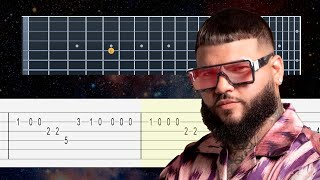 Pepas - Farruko - Guitarra Tutorial Tabs