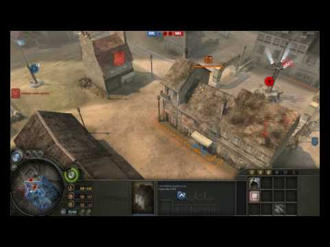 Company of Heroes 1v1 online part 1 [Americans]