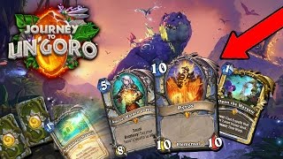 ВЫПАЛИ ЗОЛОТЫЕ ЛЕГЕНДАРНЫЕ КАРТЫ ИЗ ДОПОЛНЕНИЯ УНГОРО! ОТКРЫТИЕ ПАКОВ В HEARTSTONE UNGORO! 60 ПАКОВ