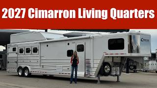 A preview image of the linked video showcasing 2027 Cimarron Norstar 4HLQ