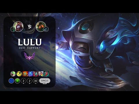 Lulu Support vs Nautilus - EUW Master Patch 13.6