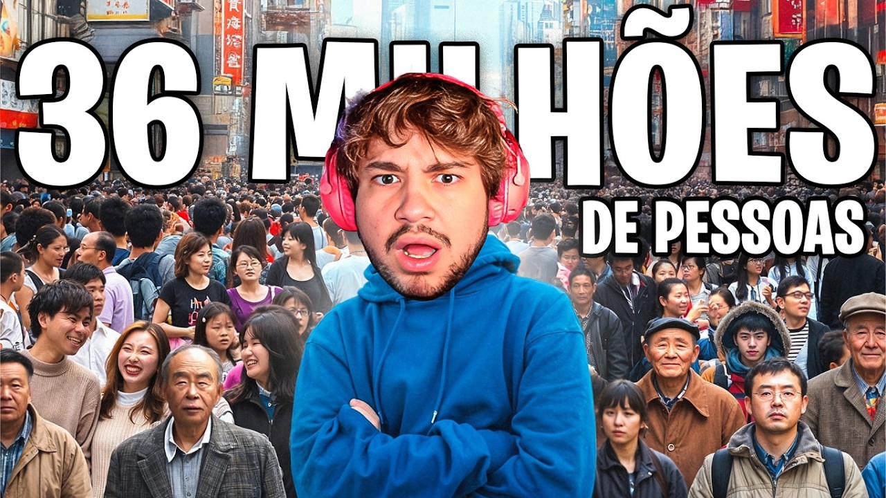 EXPLORANDO A MAIOR CIDADE DO MUNDO QUE NINGUÉM CONHECE - React Drew Binsky