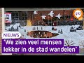 Binnenstad is in kerstsfeer gemaakt, corona gooit roet in het eten