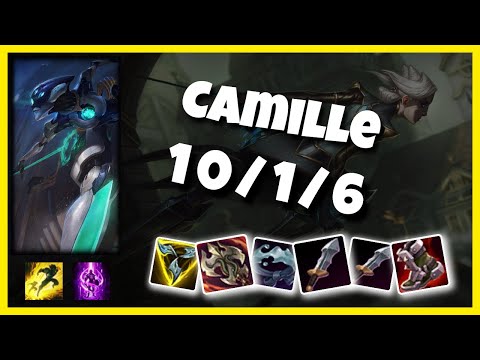 Camille vs Irelia EU Challenger TOP (10/1/6) Gameplay Replay - Patch 10.23