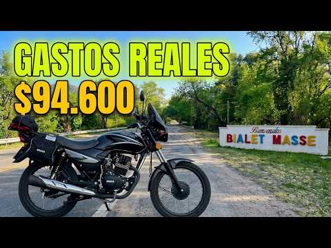 TRUCOS de AHORRO y COSTO REAL: Escapada en MOTO 150 a Córdoba