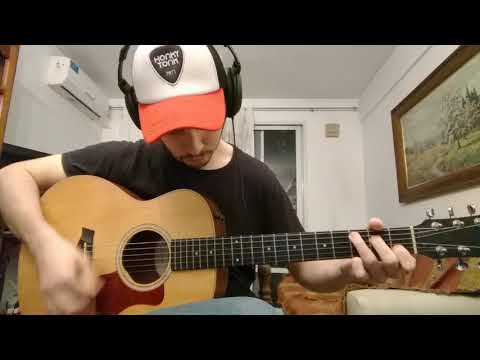 Blue Ridge Cabin Home. Rhythm and solo in the style of Tony Rice. Taylor Gs Mini.
