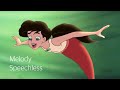 Melody The Little Mermaid II Speechless