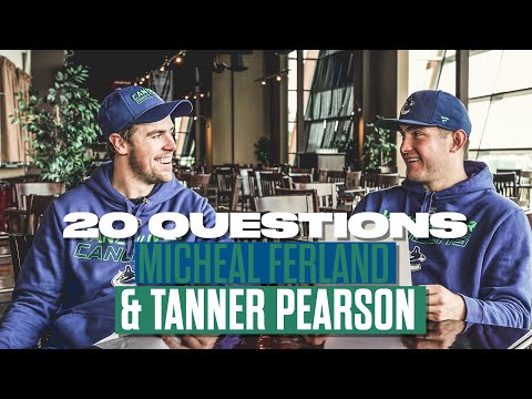 20 Questions with Canucks Teammates Micheal Ferland & Tanner Pearson