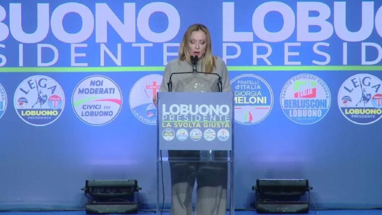 Meloni: Sinistra ai margini della politica per la sua supponenza, io ascolto solo il popolo