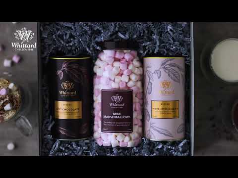 Whittard of Chelsea - caixa de presente luxuosa de chocolate quente