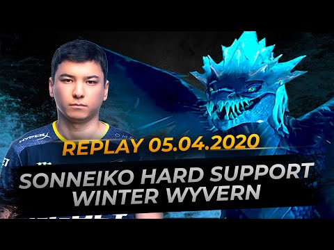 Sonneiko Winter Wyvern Hard Support - Dota 2 Replay Full Gameplay