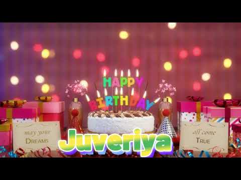 Juveriya  Happy Birthday Song with Names 🌟 Happy Birthday to You