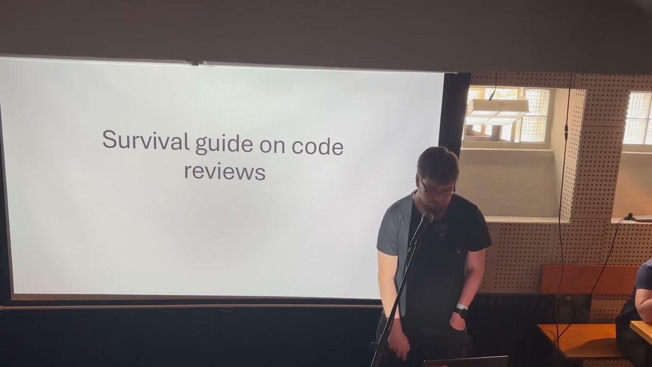 Lukáš Rychnovský: Survival guide on code reviews