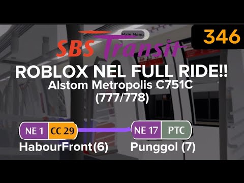 Roblox SBS Transit C751C (777/778) HarbourFront to Punggol