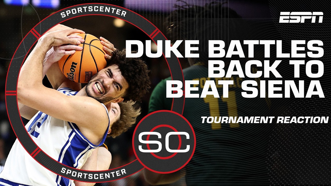 NCAA Tournament Reaction: Duke WAS NOT READY for Siena – Sean Farnham | SportsCenter