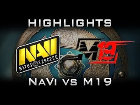 NaVi vs M19 TI7 The International 2017 CIS Highlights Dota 2