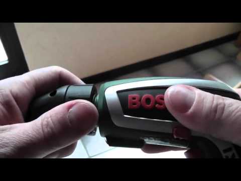 Bosch IXO "Drill" adapteris video