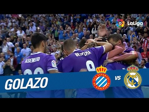 Golazo de James (0-1) RCD Espanyol vs Real Madrid