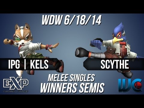 WDW 6/18/14 - Kels (Fox) vs. Scythe (Falco) Melee Singles Winners Semis