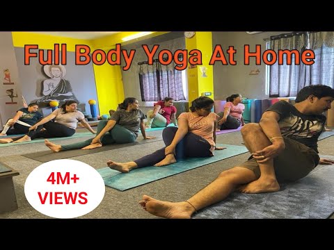 Full Body Yoga At Home |  Complete Body Yoga Workout | Ghar Par Yoga🧘