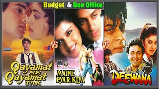Deewana, Maine Pyar Kiya, &amp; Qayamat Se Qayamat Tak, Movie unknown facts with Box Office Collection