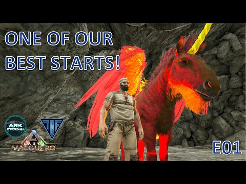 Savage Eternal Valguero! New Modded Ark mini adventure! Ark Survival Evolved - A great start E01
