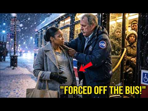 They Kicked a Pregnant Woman Off the Bus in the Snow — Then the Driver Did Something No One Expected