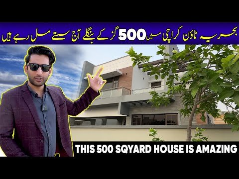 Bahria Town Karachi 500 Sqyard Villa || Beautiful Interior || A+ Construction || P4 , Bahria Hills