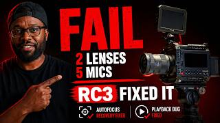Blackmagic Pyxis 6K Autofocus RC3 — Two Lenses Failed Again and No Wireless Mic Worked via USB-C