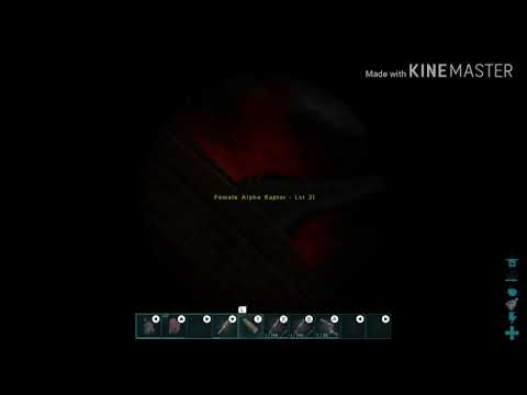 Ark - KILLING an ALPHA RAPTOR easily NO TRAPS