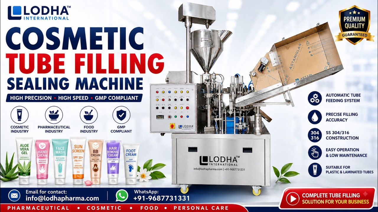 Watch: Automatic Tube Filling & Sealing Machine — How It Works for Cosmetic and Pharmaceutical Production