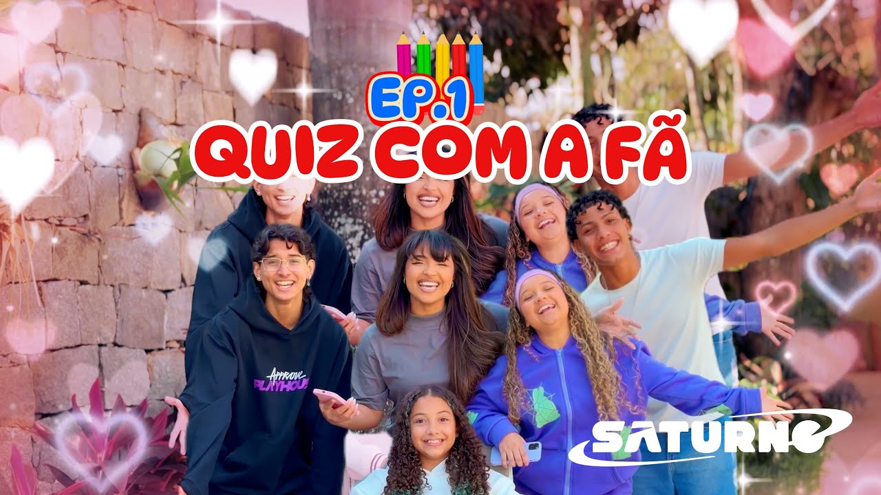 QUIZ COM UMA FÃ NA CASA SATURNO