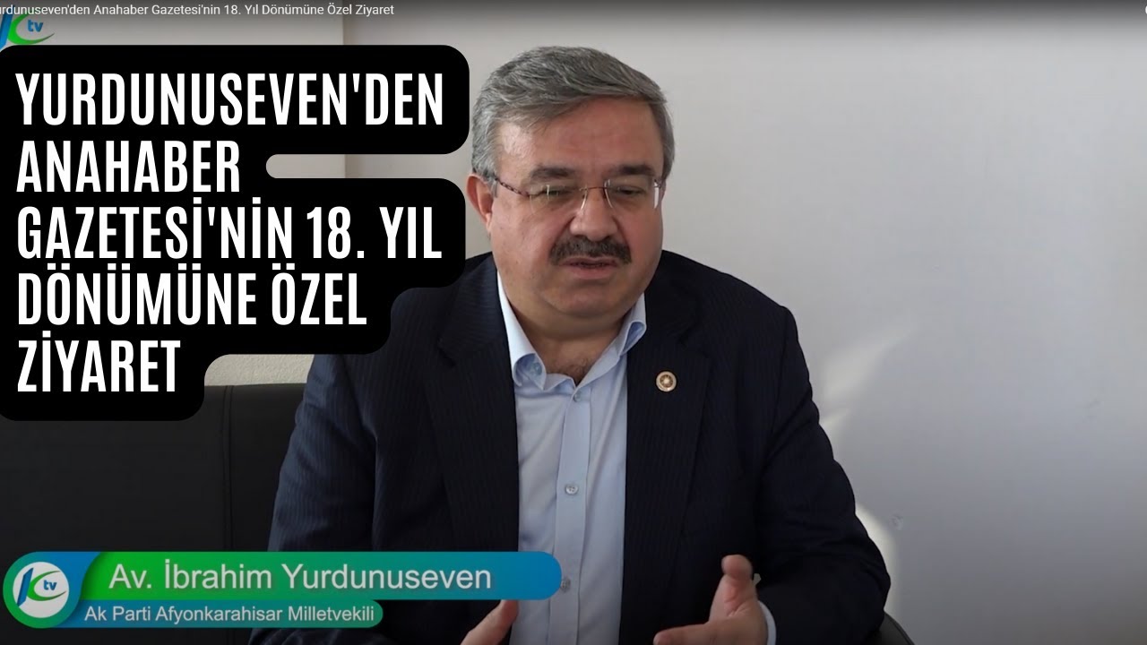 Yurdunuseven'den Anahaber Gazetesi'nin 18. Yıl Dönümüne Özel Ziyaret