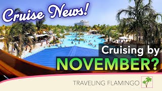 🛳 Cruise Line News - Carnival Corp Resumes Cruising - Bahamas Return To Cruising Plan Announced