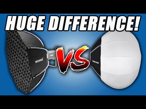 Softbox vs Lantern - The Perfect Light Modifier for YouTube!