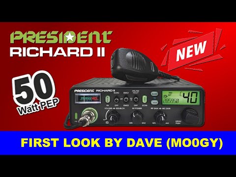 NEW : President Richard II High Power Ham Radio Review : Part 1
