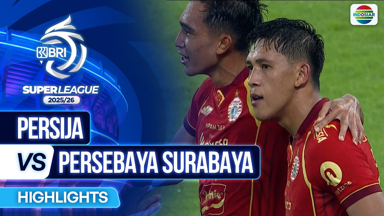 Persija Jakarta vs Persebaya Surabaya Highlights