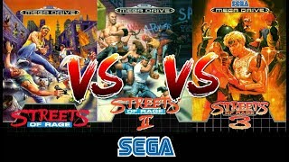 STREETS OF RAGE I vs II vs III - WHICH IS BEST? (MEGADRIVE)