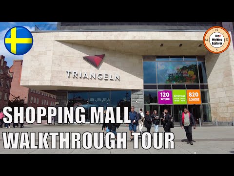 Triangeln Shopping Mall - Malmö, Sweden 🇸🇪 | Full Walkthrough | July 2023