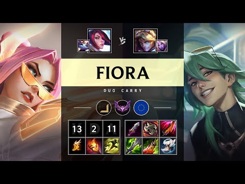 Fiora ADC vs Ezreal - EUW Master Patch 25.S1.2