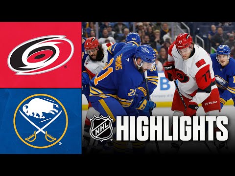 Carolina Hurricanes vs. Buffalo Sabres | NHL Highlights | November 23, 2025