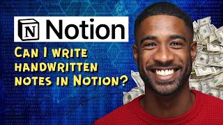Can I write handwritten notes in Notion