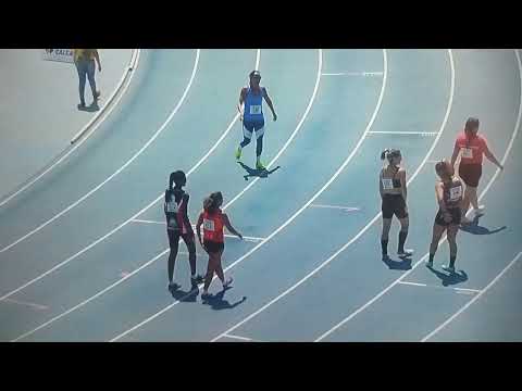 Final dos 100 metros rasos feminino 55 anos acima - II Taça Master de Atletismo