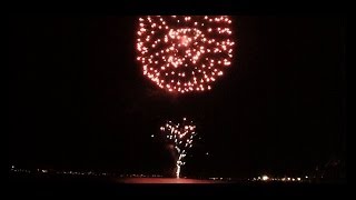 preview picture of video 'Americade Fireworks Lake George 2014'