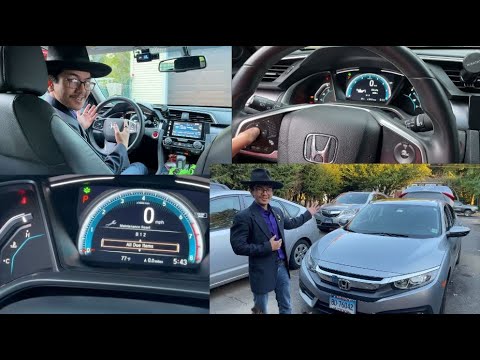 How To Reset Oil Life 10th Gen Honda Civic 2016 2017 2018 2019 2020/21/22 Maintenance Service Light