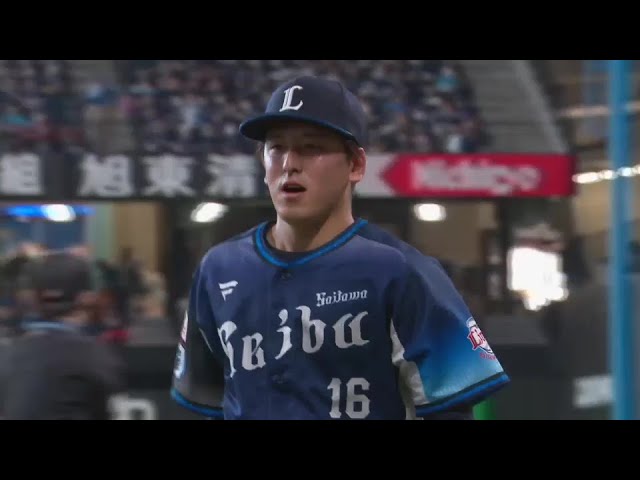 【7回裏】ライオンズ・隅田知一郎 7回5奪三振無失点の好投を魅せる!!  2024年4月6日 北海道日本ハムファイターズ 対 埼玉西武ライオンズ