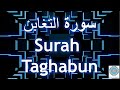 Surah Taghabun - Sheikh Yasser Dossari