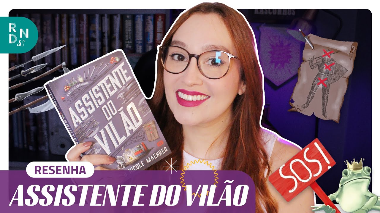 Li o queridinho do Tiktok: ASSISTENTE DO VILÃO | Hannah Nicole Maehrer